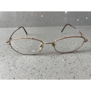 Bellissima Eyeglasses FRAMES ONLY BL 614 52-17-130 Copper full rim oval